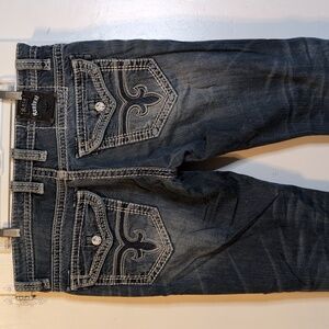 Rock Revival Brandon Bootcut Jeans mens 38x30